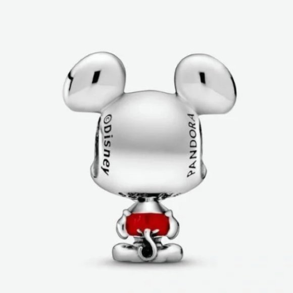 Disney Mickey Mouse Red Trousers Charm - Picture 8 of 8